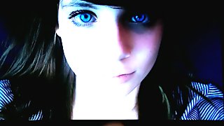 cumtribute - cute blue eyed teen #6